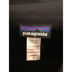 Patagonia Adze Polartec Windbloc Soft Shell Zip Front Jacket Sz S Black‎ Logo thumbnail 2