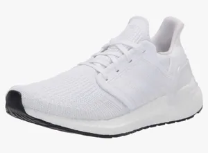 adidas Ultraboost Running Shoes White with Black Outsole thumbnail 1