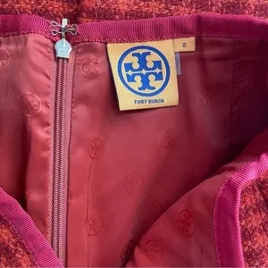 Tory‎ Burch Wool Pencil Skirt Cornelia Plaid thumbnail 3