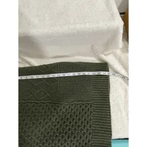 American Eagle Womens Solid Pullover Sweater Green S thumbnail 6