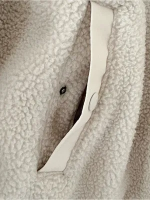 Blogilates Campfire Fleece Sherpa Jacket size XL thumbnail 6