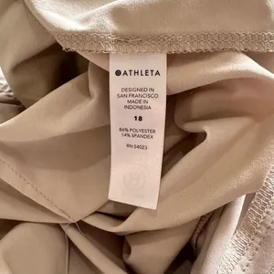 Athleta Skyline Pant II Womens 18 High Rise Paperbag Waist Straight Fit Slim thumbnail 8