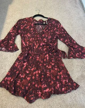 Free People Floral Romper thumbnail 3
