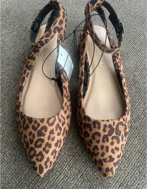 Ophelia Roe Slingback 1” Heel Ankle Strap Shoes thumbnail 1