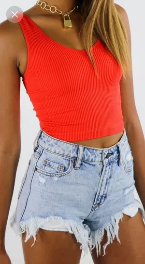 Rock n rags Red One size tank thumbnail 1