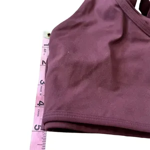 Gymshark Women's XS Purple Crossover Sports Bra Yoga Gym Activewear thumbnail 5
