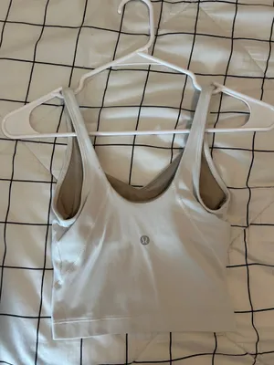 White Lululemon Align Tank thumbnail 2