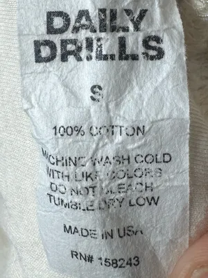 Daily Drills Sweatshirt Sports Bra Lounge Size Small thumbnail 7