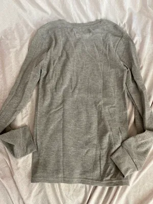 gray long sleeve shirt thumbnail 5