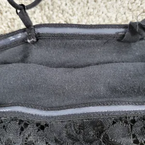 Urban Outfitters x Out from Under Womens Tube Top Medium Black Iris Lace Bra thumbnail 4