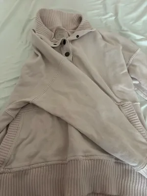 Aerie crew neck button up  thumbnail 4