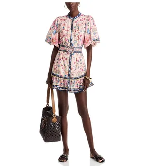 Farm Rio Superbloom Tapestry Mini Dress thumbnail 2
