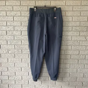 Figs High Waisted Zamora Jogger Scrub Pants Dark Harbour Size XL thumbnail 6
