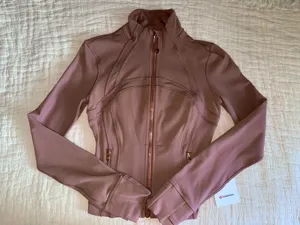 Lululemon define cropped luon jacket  *Sparkle thumbnail 1