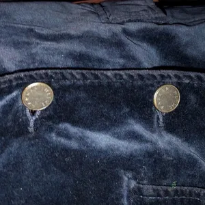 PARKER SMITH Women’s Sleek Navy Blue Versatile Velvet Blazer with Pockets Sz SM thumbnail 7