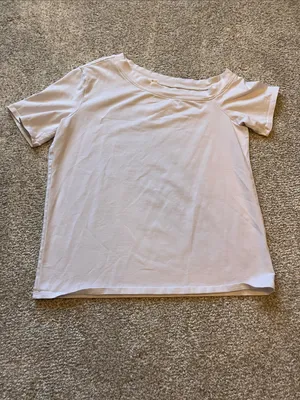 Lululemon Off-The-Shoulder Cotton T-Shirt thumbnail 2