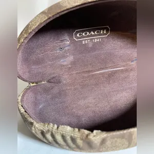 Coach Monogram Hard Clamshell Sunglass Case thumbnail 7