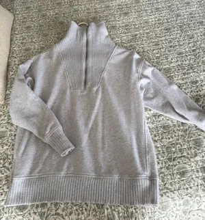Aerie Grey Zip-Up thumbnail 1