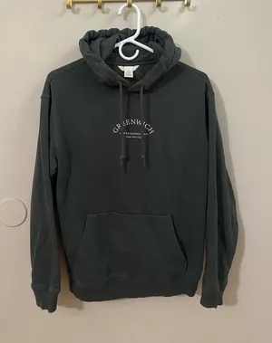 H&M Charcoal Greenwich Pullover Hoodie thumbnail 1
