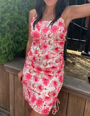 Showpo Floral Slip Dress thumbnail 1