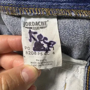 Vintage Y2K Jordache Denim Mini Skirt Blue Jean Skirt Women’s Size 14 Approx thumbnail 7