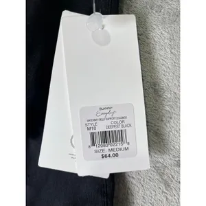 BLANQI Everyday Maternity Belly Support Leggings Deepest Black Medium M New thumbnail 9