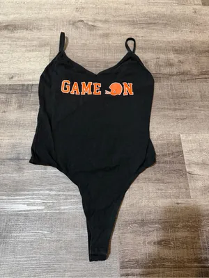 VICTORIA’S SECRET PINK 5th & Ocean Football Bodysuit thumbnail 3