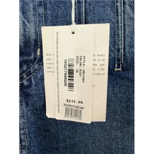 AG Jeans Darted Aven High Rise Relaxed Straight Jeans 28 Medium Blue Wash Denim thumbnail 5