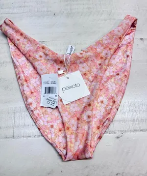 Peixoto CORAL JASMIN Shelley Floral Bikini Swim Bottom, nwt size medium thumbnail 1