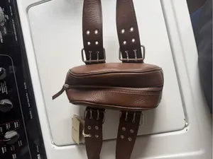 New Brown Free People Buckle Handbag thumbnail 2