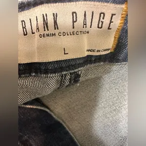Blank Paige Jeans High Waist Flared Bell Bottom Boho Festival thumbnail 4