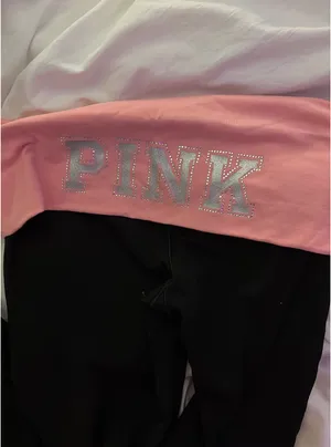 Pink Victoria's Secret Flared Leggings thumbnail 2
