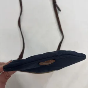 Dooney & Bourke Nylon‎ North South Triple Zip Crossbody Bag Purse Navy thumbnail 9