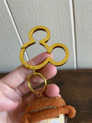 Rate Vintage 2010 Disney Toy Story Pook-a-Looz Woody plush keychain Keyring Fob thumbnail 3