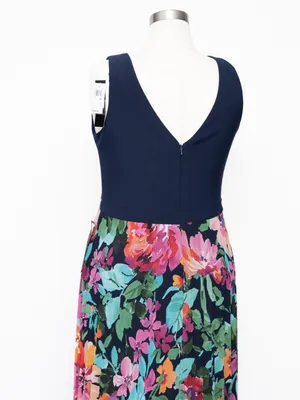 Xscape. Sleeveless Floral Maxi‎ Dress thumbnail 7