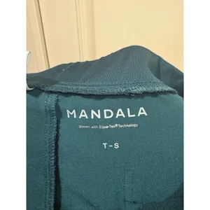 MANDALA Teal Scrub Pants Jogger Fit Woven w Equa-Tek Technology Size‎ Small Tall thumbnail 5