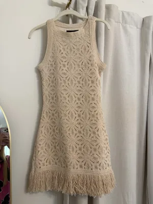 ZARA Crochet Dress thumbnail 3