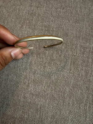 Kendra Scott Brushed Gold Open Cuff Bracelet thumbnail 2