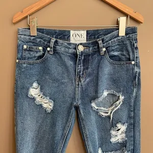 ONE TEASPOON‎ Awesome Baggies Distressed Low Rise Jeans Size 27 thumbnail 4