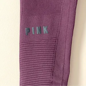 PINK VS | Burgundy High Waisted Leggings Sz S thumbnail 5