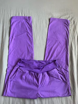 White Cross Allure Style 31 Scrub Pants Purple thumbnail 3