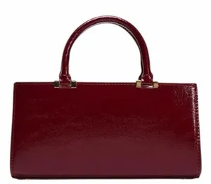 Zara Textured Burgundy Red Handbag Ref 6813/410 NWOT thumbnail 1