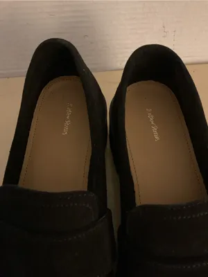 & Other Stories women Black Suede Platform Loafer shoes US 10 thumbnail 4