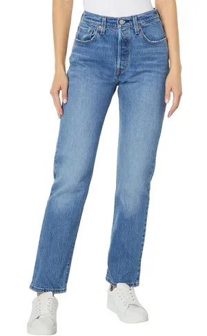 Levi's 501 Women’s High-Rise Straight Leg Jeans thumbnail 1