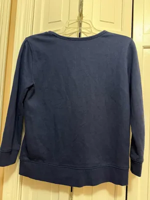 Draper James Be Kind Y'all Navy Blue Sweatshirt thumbnail 4