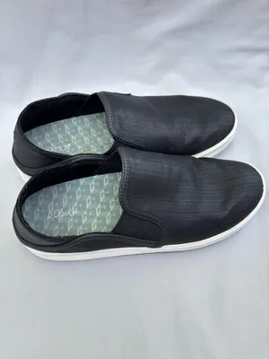 OluKai Shoes Women's 9 Black Ki'ihele Slip On Low Top Casual Comfort Sneakers thumbnail 2
