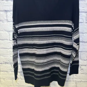 Vince women’s Small oversized long sleeve v-neck sweater shirt Cotton Casual thumbnail 8