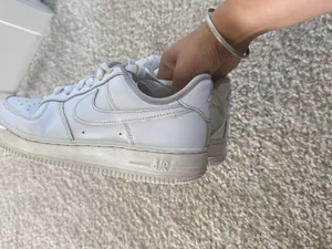 White Nike Air Force thumbnail 5