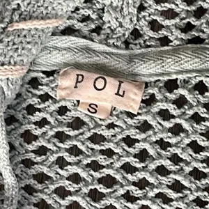 POL Cable Knit Pull Over/Beach Cover Up Size Small thumbnail 2