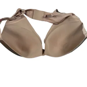 SKIMS T Shirt Bra Women 44DDD‎ Clay Tan Wireless Seamless Plunge Everyday thumbnail 2